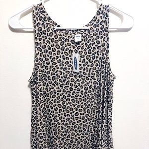 Leopard Cheetah Print Old Navy Luxe Tank